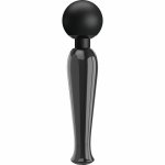 Pretty Love Skyler Czarna – różdżka masażer z LCD, 10 trybów, 9 poziomów, USB-C