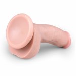 TOYJOY akcesorium intymne silikonowe 15 cm, naturalny kształt z przyssawką