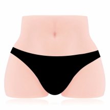 Cleo Model Anatomiczny Intymny z Teksturowanym Wnętrzem i Płaską Podstawą, 18 cm