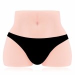 Cleo Model Anatomiczny Intymny z Teksturowanym Wnętrzem i Płaską Podstawą, 18 cm