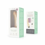 Jelly Glee Wibrator Anatomiczny Transparentny 20 cm, Elastyczny TPE, Regulowane Wibracje