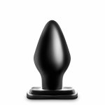 Blush Novelties Anal Adventures XXL Plug Czarny, Anatomiczny, Silikon Medyczny, 15,3 cm