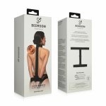 Bedroom Fantasies Soft Straps czarny system do unieruchamiania z regulacją i miękką powierzchnią