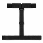Bedroom Fantasies Soft Straps czarny system do unieruchamiania z regulacją i miękką powierzchnią