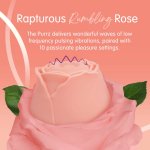 Skins Rose Buddies The Rose Purrz silikonowy model wibrujący USB, 10 trybów, różowy