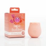 Skins Rose Buddies The Rose Purrz silikonowy model wibrujący USB, 10 trybów, różowy