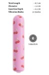beau coeur LEO Mini Intymny Model 10 Trybów Różowy Leo 8,7 cm – Kompaktowy, ABS, bateria AAA