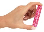 beau coeur Leo Mini – Kompaktowy model wiśnia, 10 trybów, ABS, długość 8,7 cm, bateria AAA