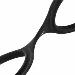 EasyToys Opaski Silikonowe Flexible Cuffs Czarny – Elastyczne, Regulowane, Uniwersalny Rozmiar