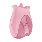 Satisfyer Tongue Lover Flickering – Różowy Silikonowy Masażer z Ruchomą Powierzchnią