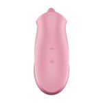 Satisfyer Tongue Lover Flickering – Różowy Silikonowy Masażer z Ruchomą Powierzchnią