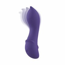 Teazers Curling Mini Vibrator Midnight Violet – Kompaktowy, Silikonowy, 10 Trybów, Wygięty