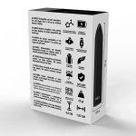 BLACK&SILVER Kernex 2 – kompaktowy model wibrujący, metaliczna powierzchnia, magnetyczne ładowanie