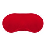 Crushious Zestaw Satynowych Opasek na Oczy Black/Red – 2 sztuki, uniwersalny rozmiar