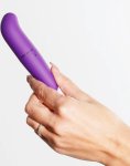 Crushious G-Finder Mini Masażer Punktowy Fioletowy 8 cm ABS Kompaktowy i Ergonomiczny