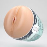 Crushious Ezy Egg The Novice – kompaktowa maszyna intymna turkusowa, TPE, teksturowane wnętrze