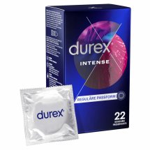 Durex Intense Orgasmic prezerwatywy z żelem stymulującym, anatomiczne 24 szt.