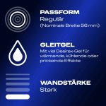 Durex Intense Orgasmic prezerwatywy z żelem stymulującym, anatomiczne 24 szt.