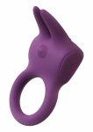 ToyJoy Eos The Rabbit C-Ring silikonowy pierścień z podwójną wibracją, 4 tryby, wodoodporny