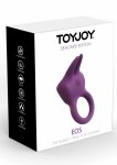 ToyJoy Eos The Rabbit C-Ring silikonowy pierścień z podwójną wibracją, 4 tryby, wodoodporny