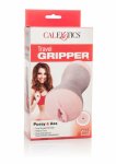 CalExotics Travel Gripper dwukomorowa maszyna intymna PureSkin TPR, kompaktowy rozmiar 14cm