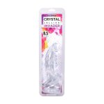 Doc Johnson Invader Fantasy Model 21,6 cm Transparentny – anatomiczny model z przyssawką, Crystal Jellies