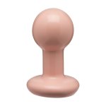 Doc Johnson The Classic Zestaw 3 anatomicznych korków Round Butt Plug Cream – kremowy, trzy rozmiary