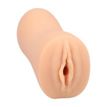 Doc Johnson Virgin Stroker ULTRASKYN Vanilla – system intymny z żelem Cherry Juice, zamknięty koniec 14 cm