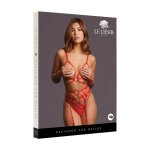 Le Desir Stupid Cupid Heart Open Set komplet z serduszkami, czerwony, uniwersalny