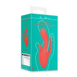 Loveline Mini Triple Stimulation Scarlet Kiss silikonowy wibrator mini, potrójna stymulacja