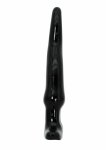 HIDDEN DESIRE Extreme Anal Slider 35 cm model XXL, anatomiczny, czarny PVC