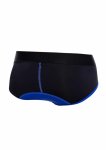 MaleBasics Neon Brief slipy męskie neonowe z oddychającą technologią i szerokim pasem
