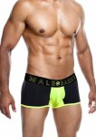 MaleBasics Neon Trunk męskie bokserki sportowe neonowe z oddychającą tkaniną