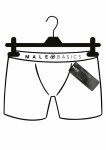 MaleBasics Neon Trunk męskie bokserki sportowe neonowe z oddychającą tkaniną