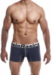 MaleBasics Microfiber Boxer czarne bokserki męskie L z mikrofibry i bezszwową technologią