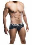 MaleBasics Microfiber Brief męskie slipy czarne z mikrofibry i anatomiczną kieszenią