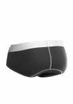 MaleBasics Microfiber Brief męskie slipy czarne z mikrofibry i anatomiczną kieszenią