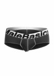 MaleBasics Microfiber Brief męskie slipy czarne z mikrofibry i anatomicznym systemem wsparcia