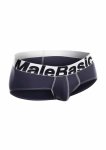 MaleBasics Microfiber Brief męskie slipy czarne z mikrofibry i anatomiczną kieszenią uplift