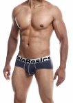 MaleBasics Microfiber Brief męskie slipy czarne z mikrofibry i anatomiczną kieszenią uplift