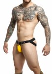 DNGEON Chain Jockstrap – sportowy pas z metalowymi łańcuszkami i O-ringiem, czarny, M