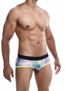 MOB Aero Brief – nowoczesne slipy męskie z oddychającą tkaniną i anatomicznym krojem, wzór