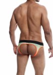 MOB Aero Jock – innowacyjne slipy anatomiczne z odsłoniętym tyłem, oddychająca tkanina, czarne