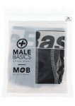 MOB Aero Jock – slipy anatomiczne z odsłoniętym tyłem, minimalistyczny design, czarne