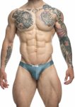 Justin+Simon Classic Bikini męskie, anatomiczny krój, kolorowe, rozmiary S-XL