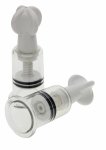She.E.O Nipple & Clitoral Suckers S/M zestaw pompek do stymulacji z regulacją S/M