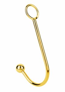 TABOOM Luxury Anal Hook stalowy hak z gładką powierzchnią i okrągłym uchwytem