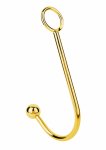 TABOOM Luxury Anal Hook stalowy hak z gładką powierzchnią i okrągłym uchwytem