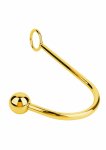 TABOOM Luxury Anal Hook stalowy hak z gładką powierzchnią i okrągłym uchwytem