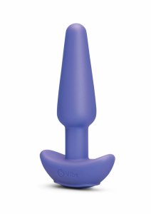 b-Vibe Butties Shake Slimline silikonowy wibrujący plug 4 intensywności, 6 programów